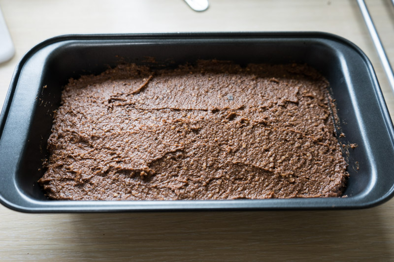 Rå chokoladekage med hasselnøddecreme-9590