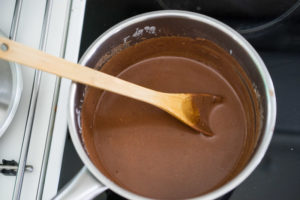 Vegansk chokolade panna cotta-6706